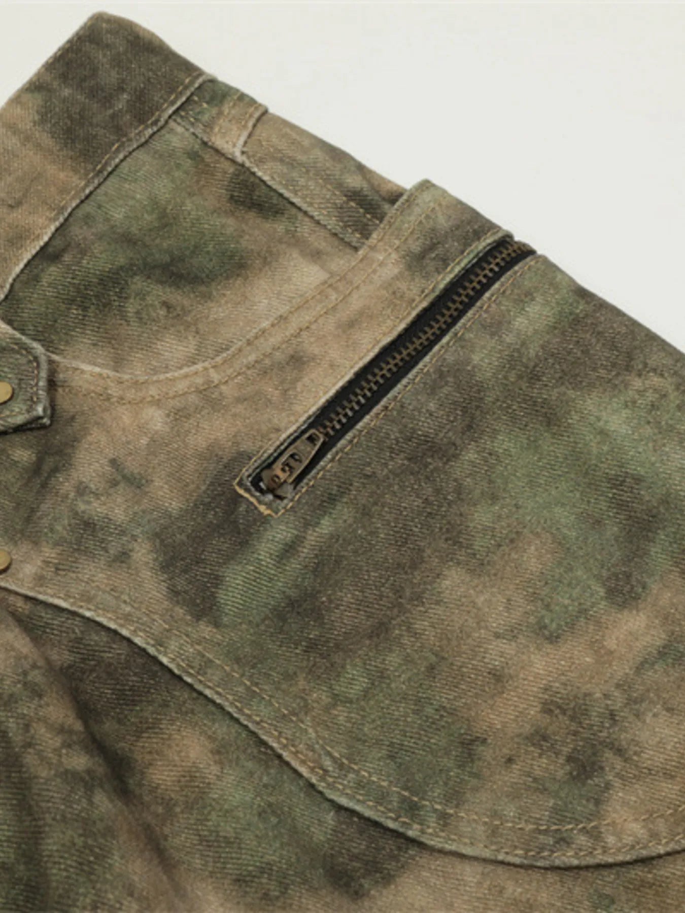 Camouflage Wide Leg Pants