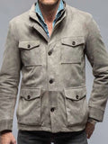 Multi-Pocket Long Sleeve Jacket Plus Size