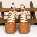 Round Toe Platform Boots
