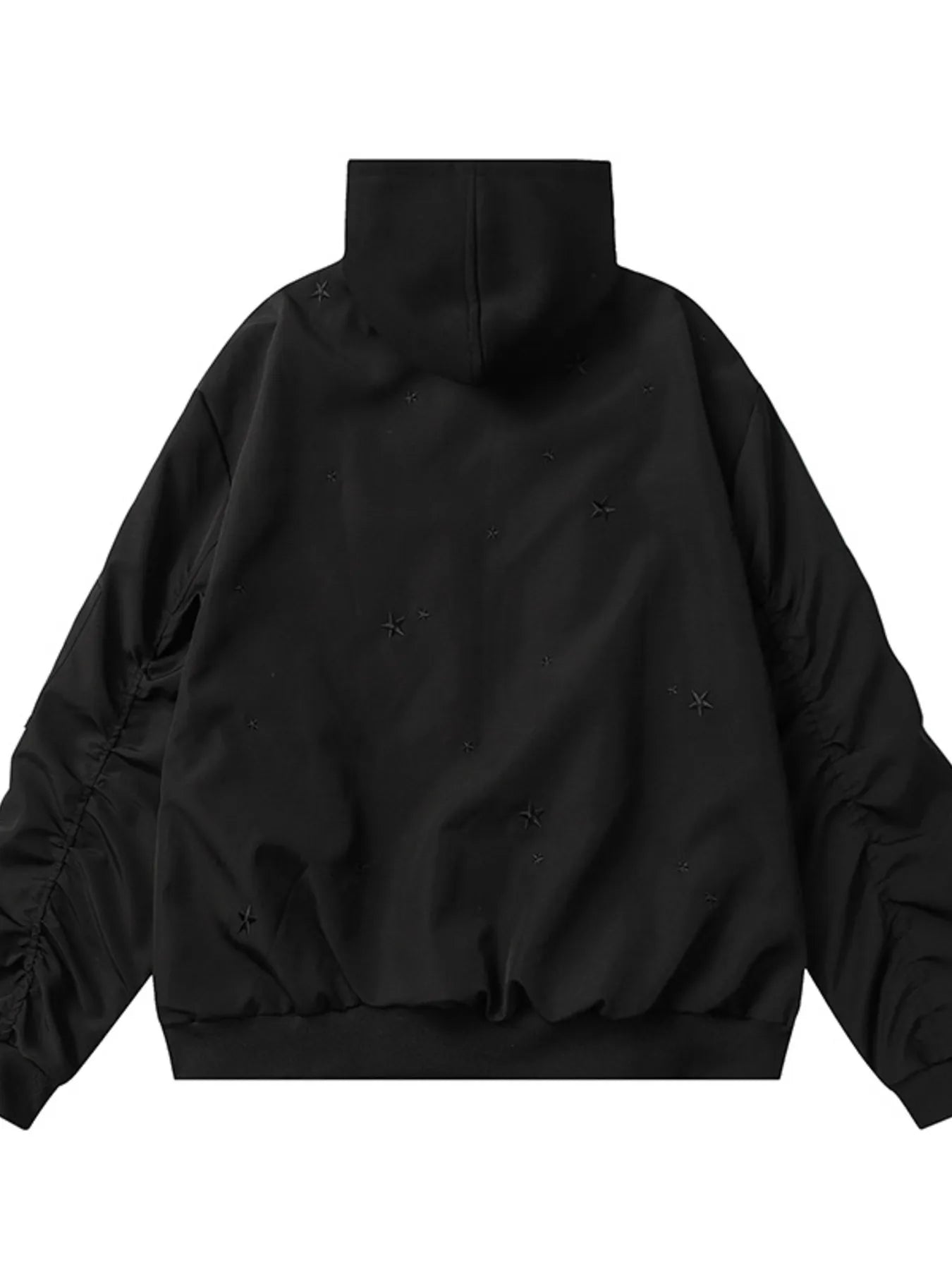 Star Zip Up Hooded Jacket