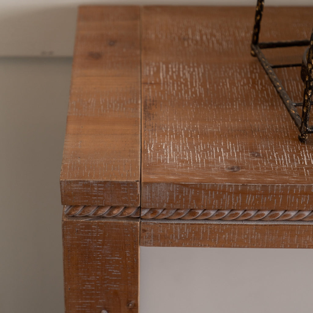 Solid wood,Console Table with Solid Wood for Living Room, Long Sofa Table Behind Couch, Retro Narrow Entryway Table for Hallway Foyer
