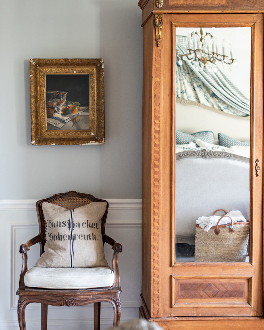 Clementines And Silver Bowl Print