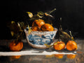 Clementines In Transferware Bowl Print