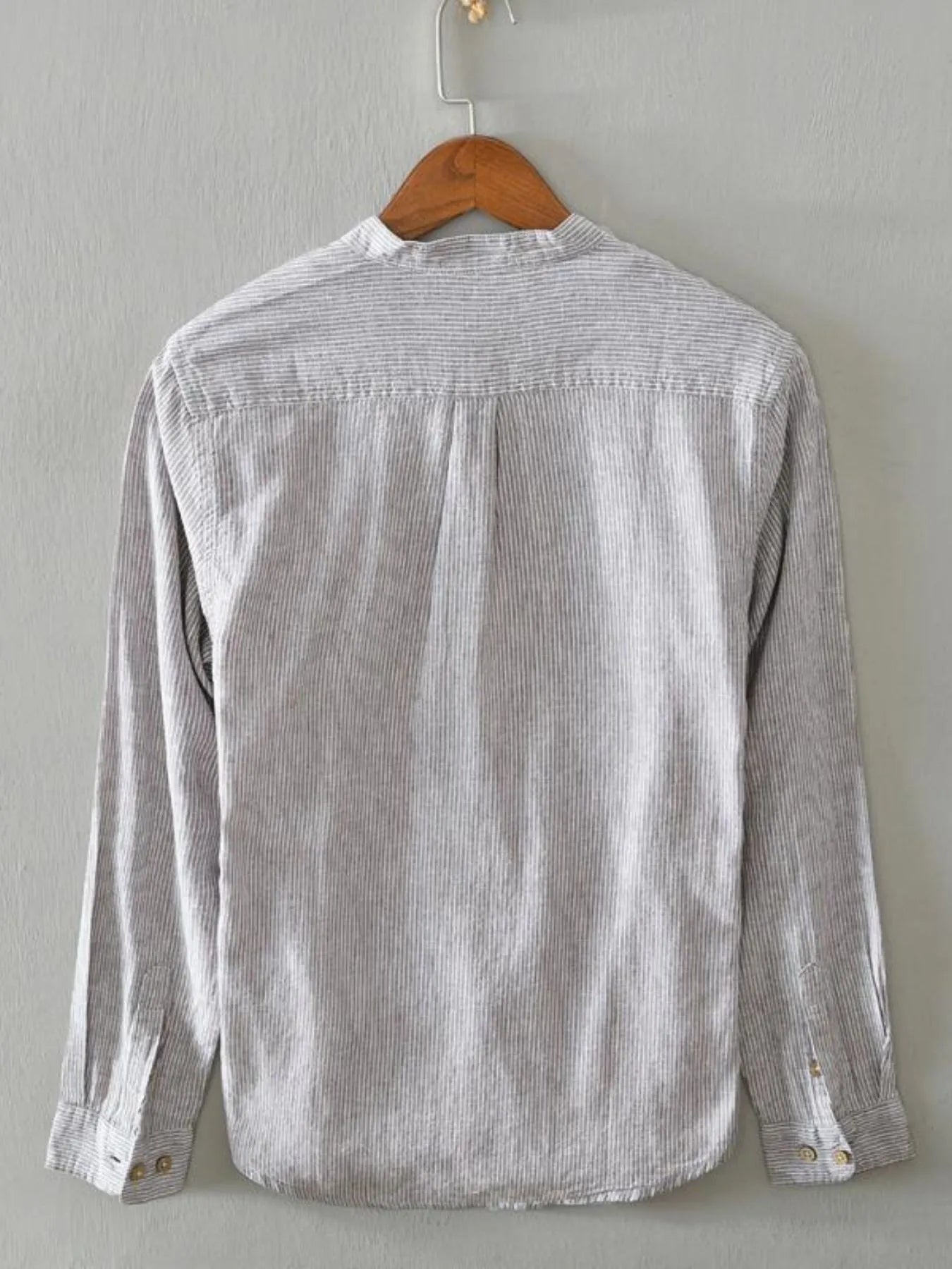 Button Up Long Sleeve Shirt Plus Size