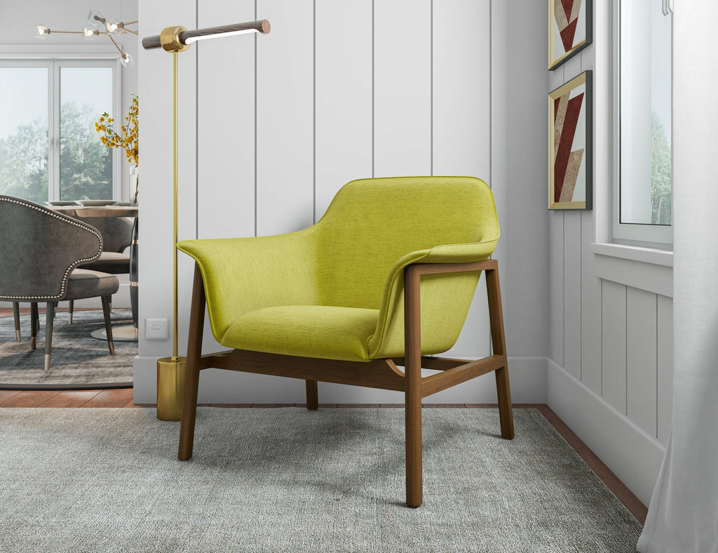 Accent Armchair in Green