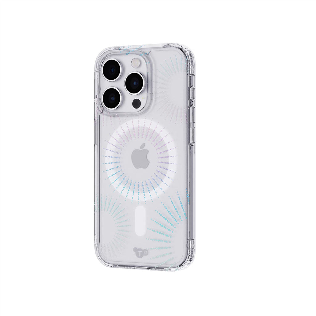 Tech21 EvoSparkle - Apple iPhone 15 Pro Case MagSafe Compatible