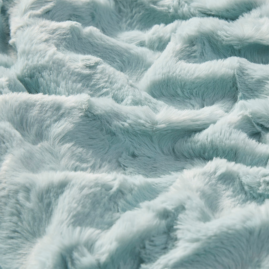 Oversized Faux Fur Throw