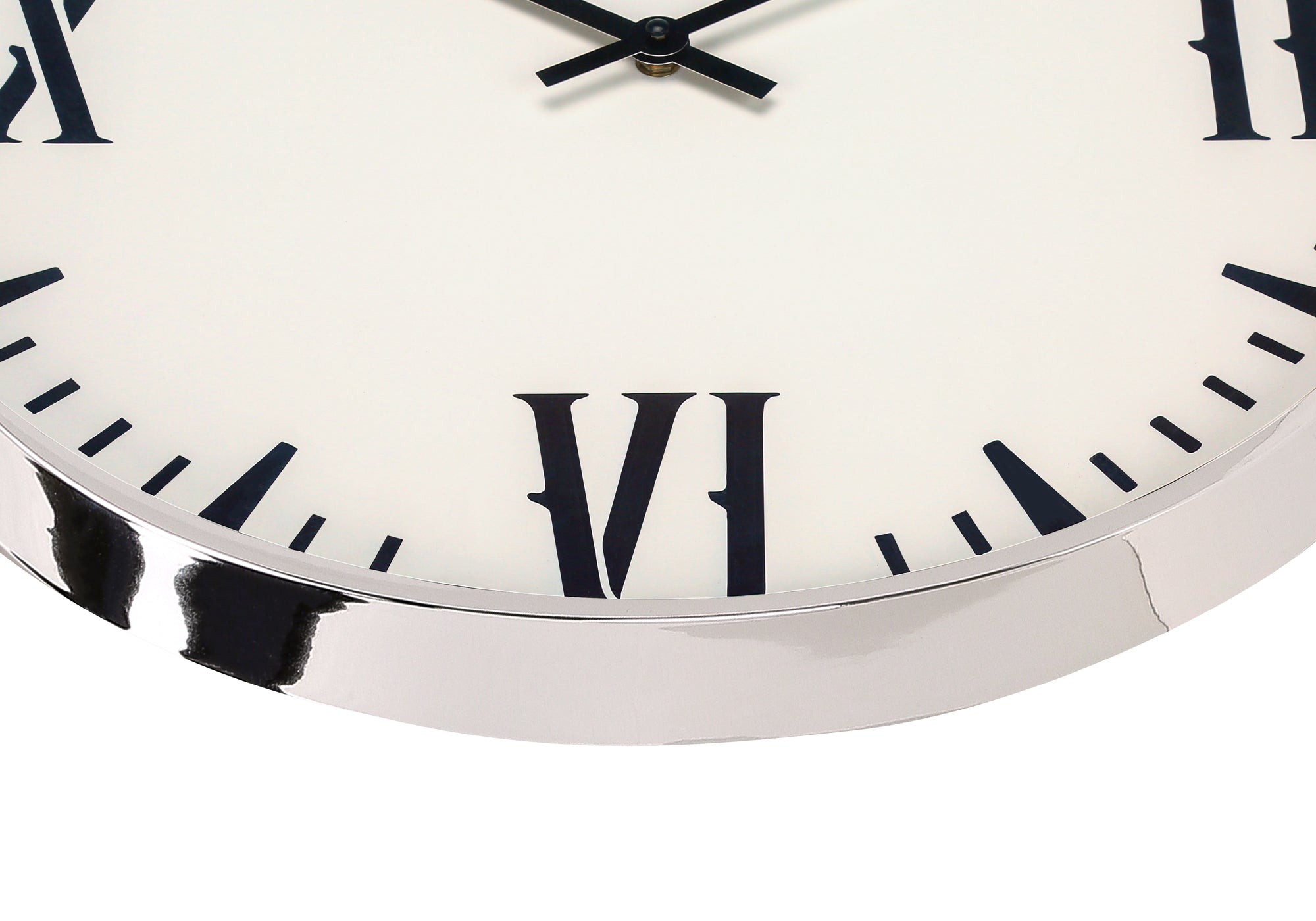 Clocks, 20' Round, Wall Clock, Black, White, Modern