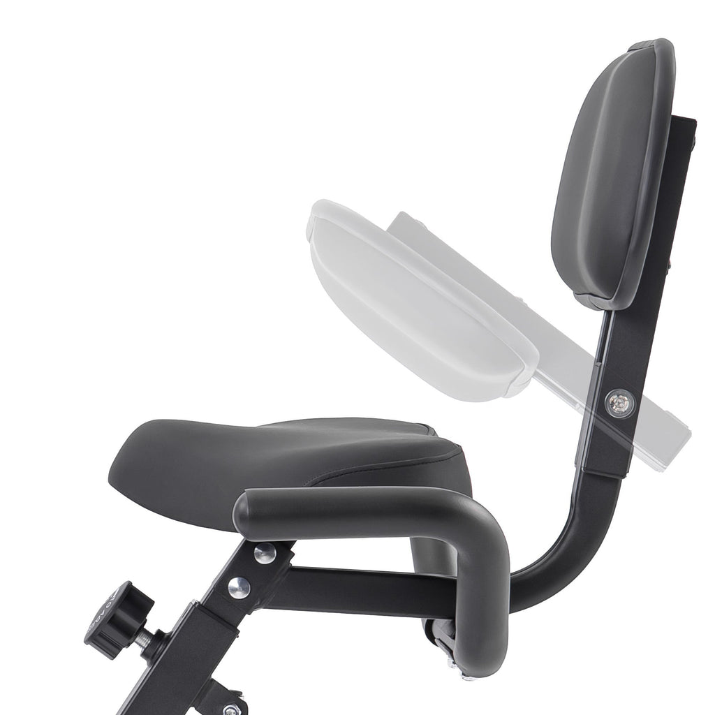 Exercise Bike,Workout Bikes for Home,Folding Stationary Bikes for Home with 16-Level Magnetic Resistance, 300LBS Capacity X-Bike Indoor Exercise Equipment with Heart Rate Sensor & LCD Monitor
