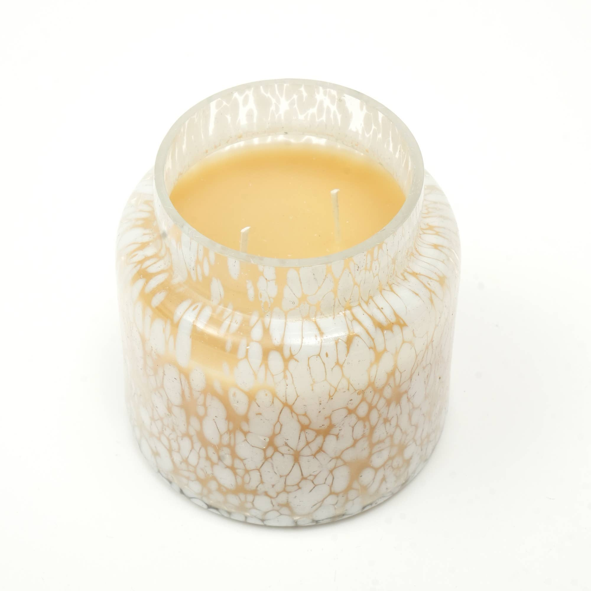 Dreamy Splutter Scented Wax Candle- White
