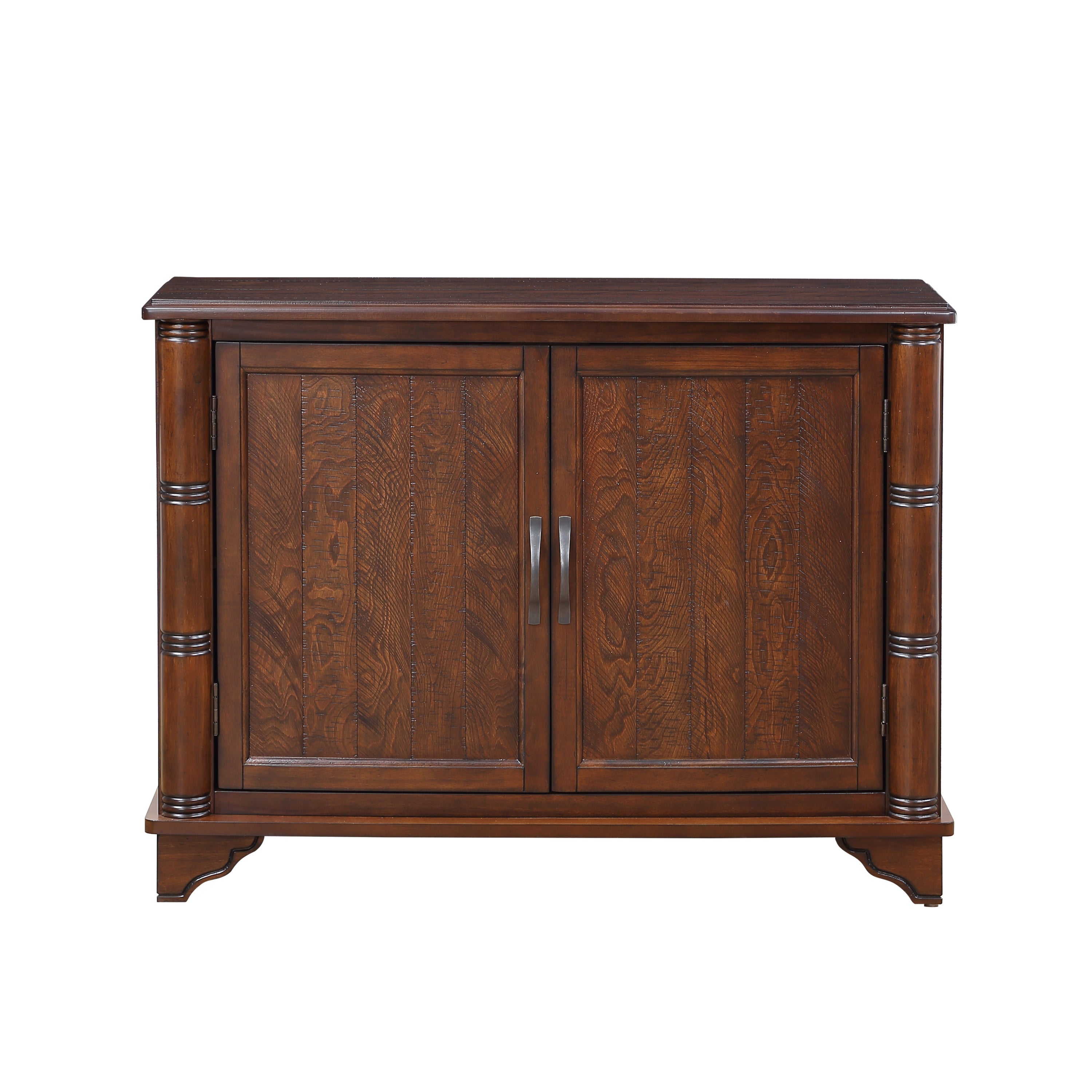 40"  Console Table with Storage Shelf, Retro Entryway Table with Adjustable Storage Shelf, Sofa Couch Table for Hallway, Entry Way, Living Room, Foyer, Light Espresso