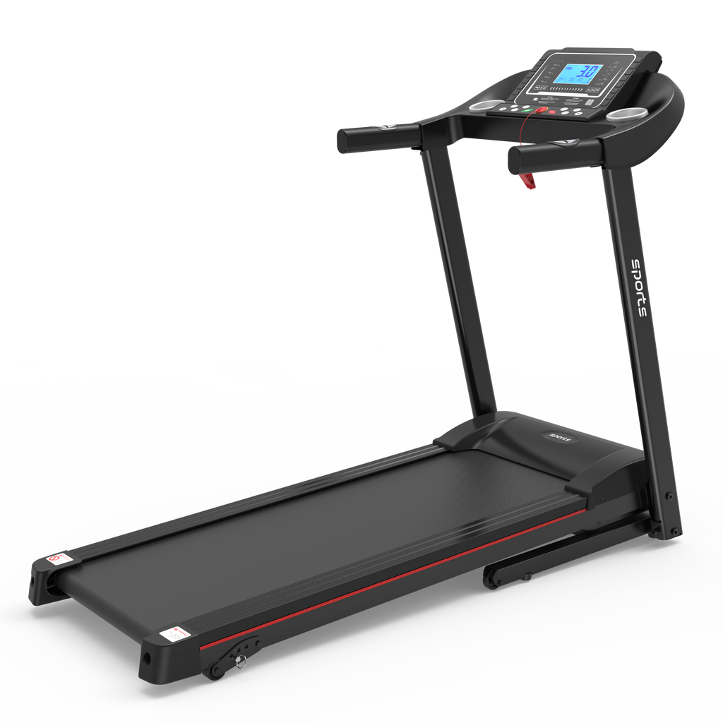 Fitshow App Home Foldable Treadmill with Incline, Folding Treadmill for Home Workout, Electric Walking Running Treadmill Machine 5' LCD Screen 250 LB Capacity Bluetooth Music
