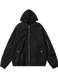 Star Zip Up Hooded Jacket