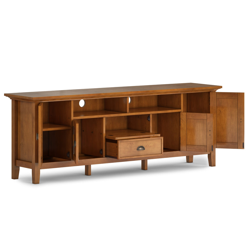 Redmond - 72' TV Media Stand - Light Golden Brown