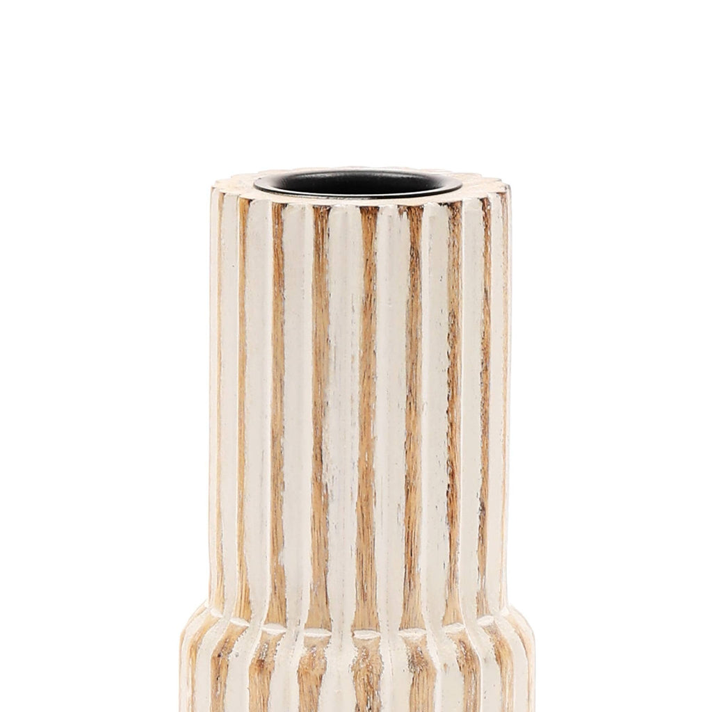 Decorative Wooden Centerpiece Candle Holder- 4x6'– Elegant Candle Stand for Any Occasion