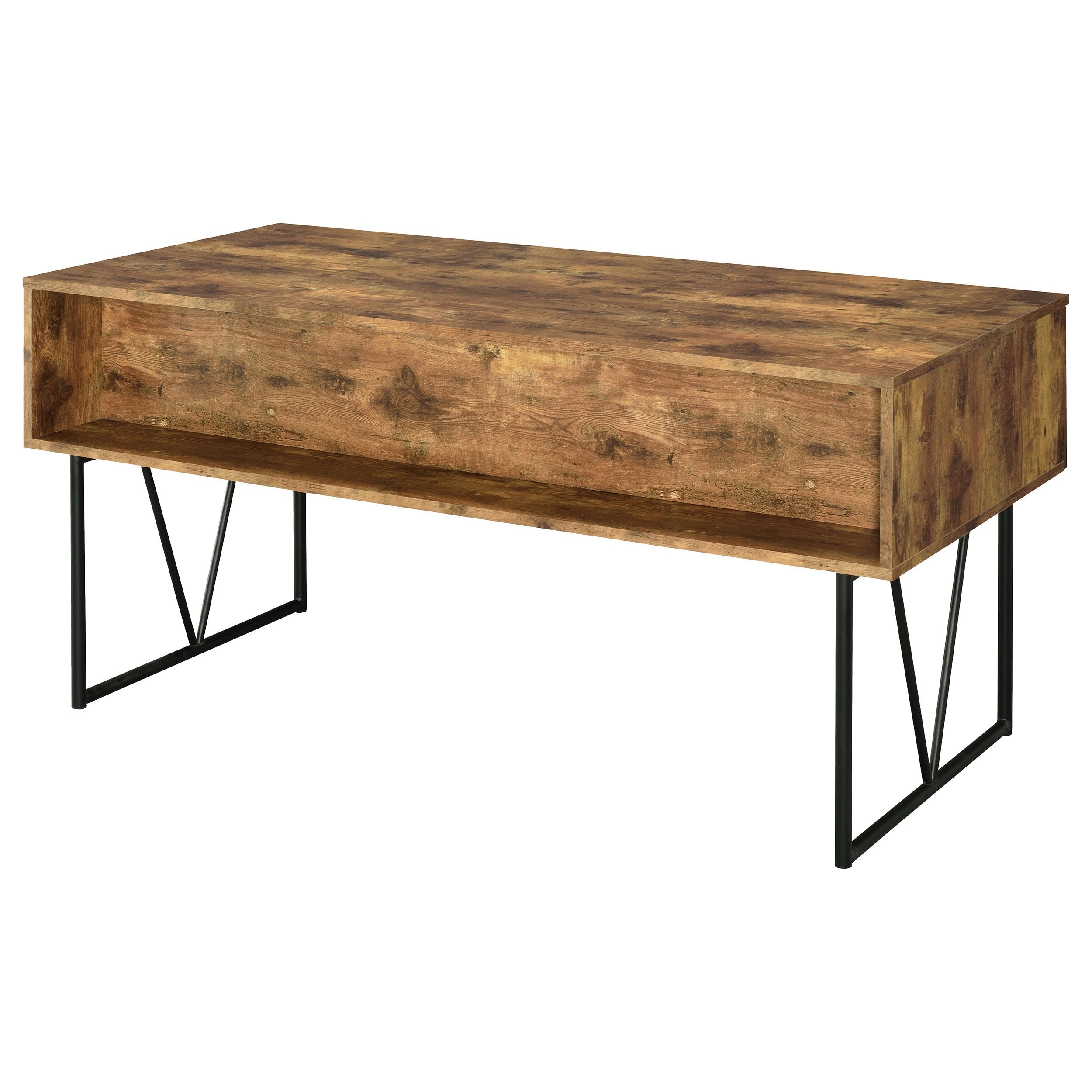 Sonoma Rustic Nutmeg 4-Drawer Writing Desk