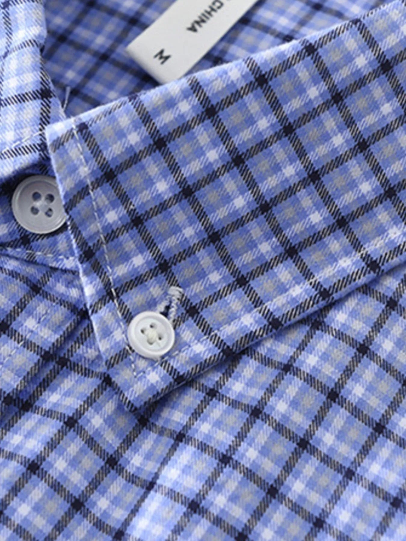 Plaid Button Up Short Sleeve Shirt