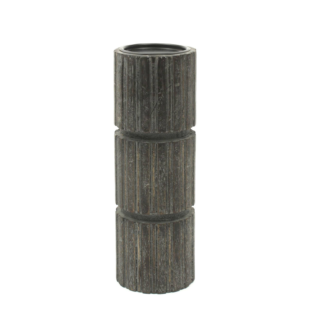 Decorative Wood Centerpiece Candle Holder-4x8'– Elegant Candle Stand for Any Occasion