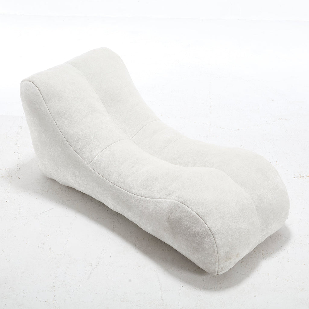 Creative Bean Bag Sofa Chair for Adults with High-Quality Sponge Filling and Polyester Fiber,59x30x23.6 inches