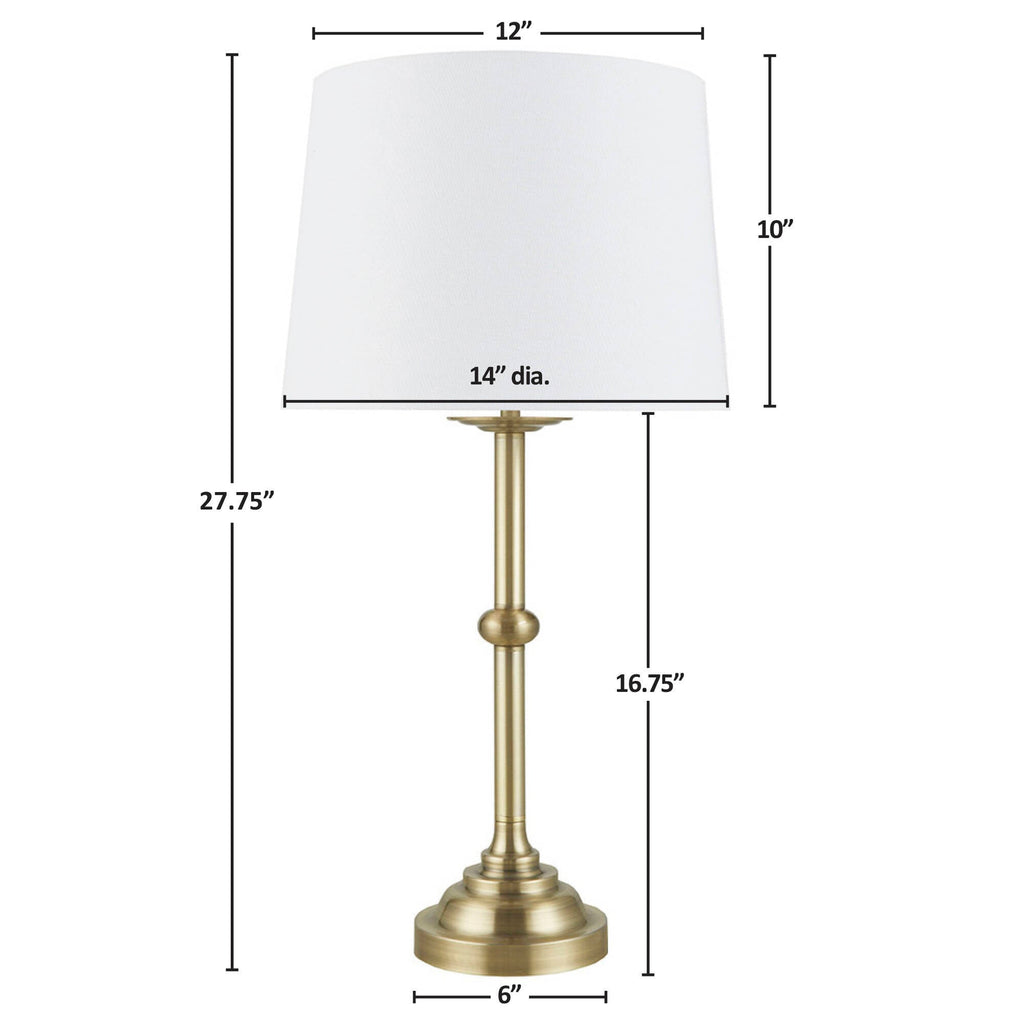 Table Lamp 28'H