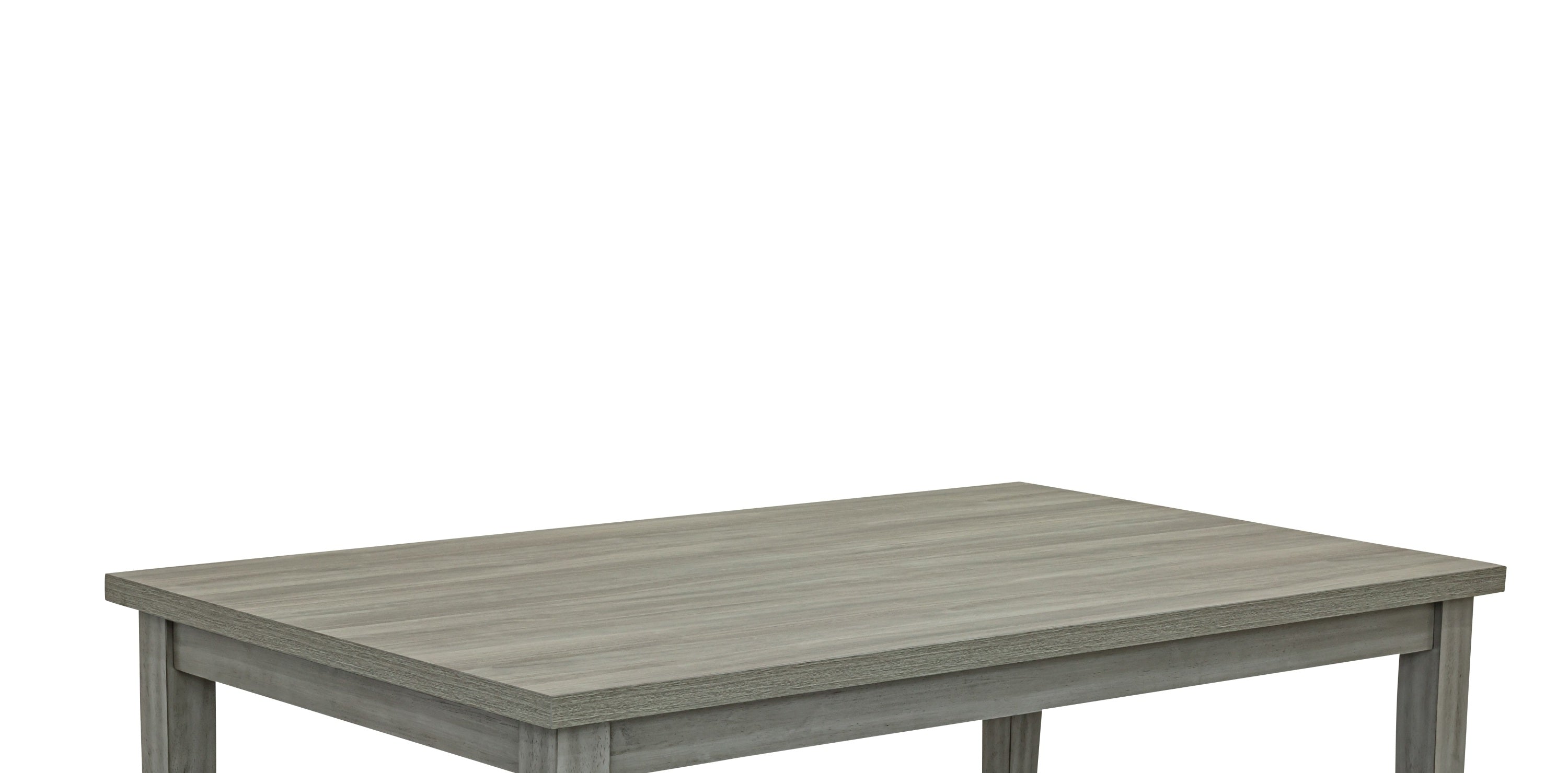 1pc Gray Color Rectangular Shape Table Dining Room Wooden Furniture