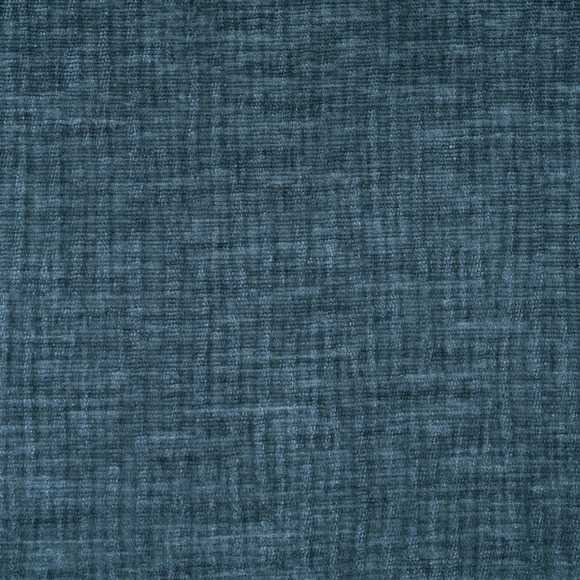 Modern Modular Sofa with Deep Seating, Two Side Pockets, and Plush Pillows in Blue Chenille Fabric, 101.2'