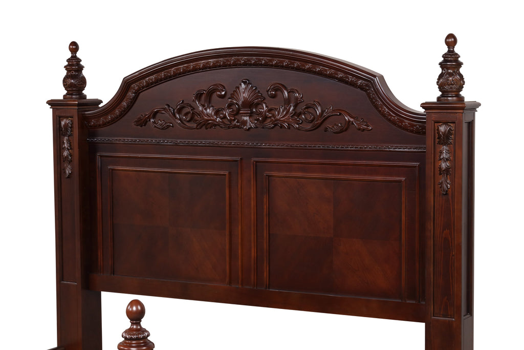 Lyndon G09400A-QB Queen Post Bed , Cherry