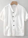 Button Up Short Sleeve Shirt