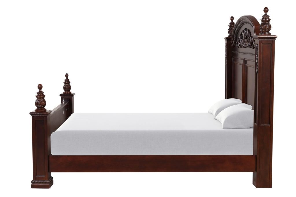 Lyndon G09400A-QB Queen Post Bed , Cherry