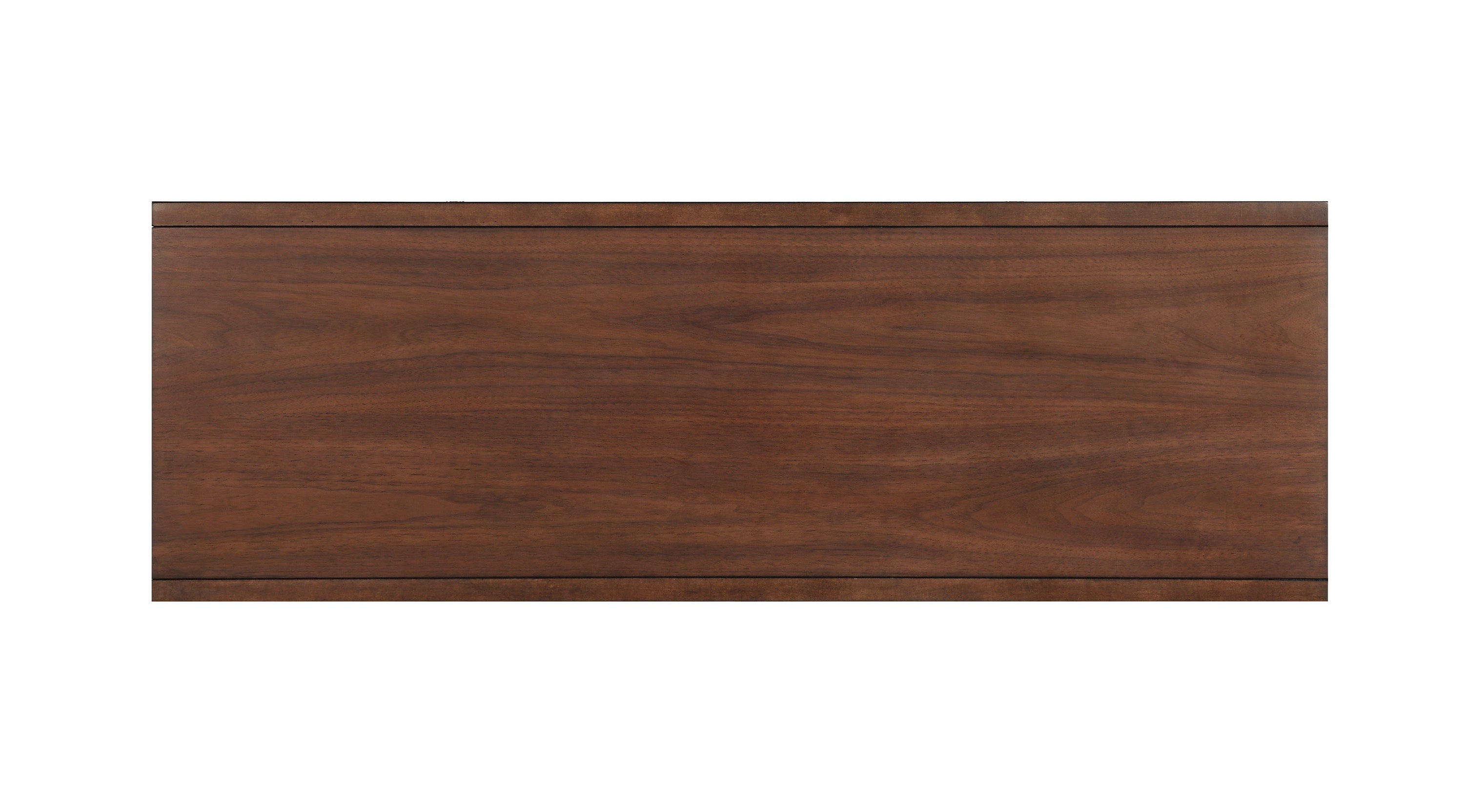 Sofa Table with Drawers Brown Finish Living Room Furniture 1pc
