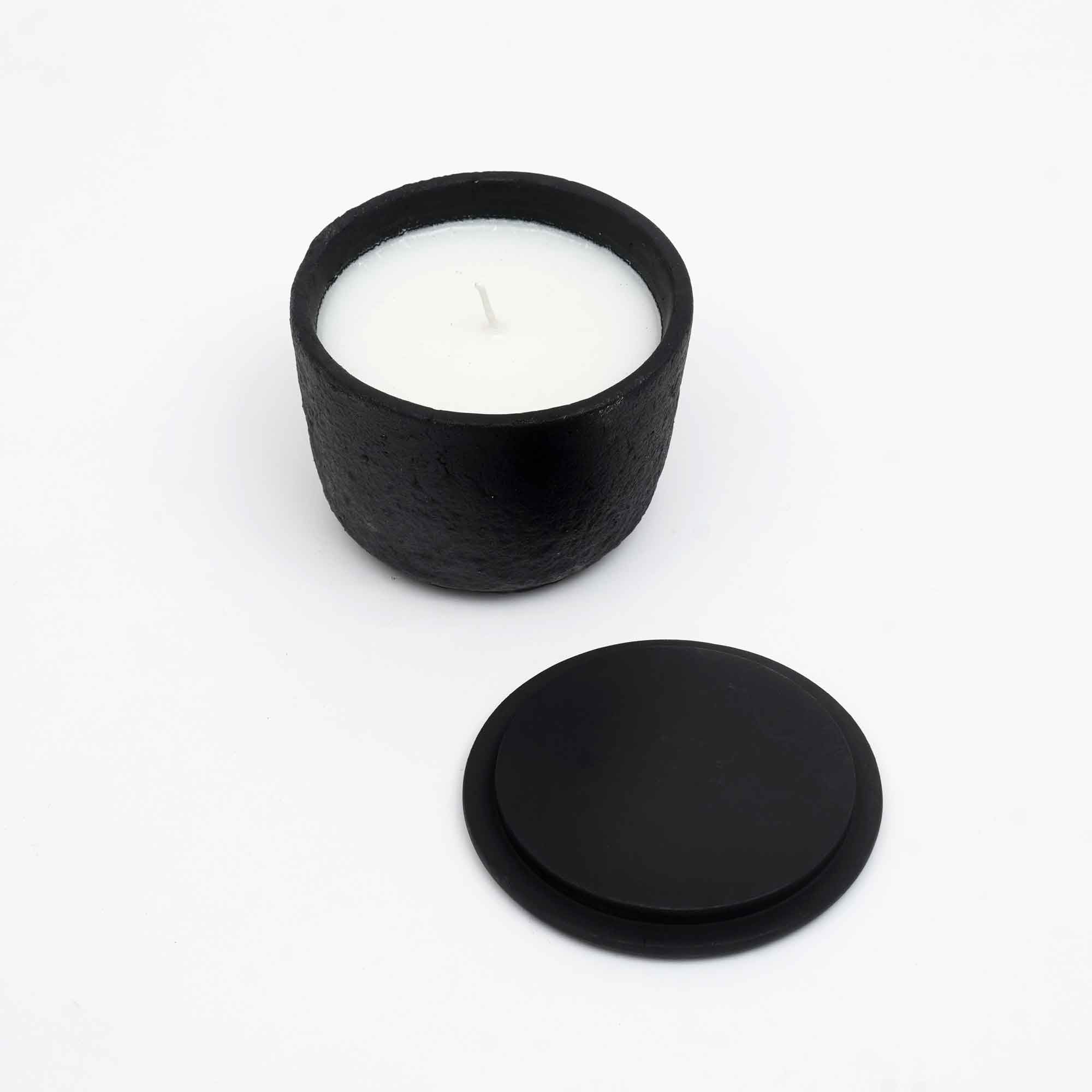 Jar Candle  Ecomix Wax Fill With Wooden Lid - Vanilla Lavender, 7oz