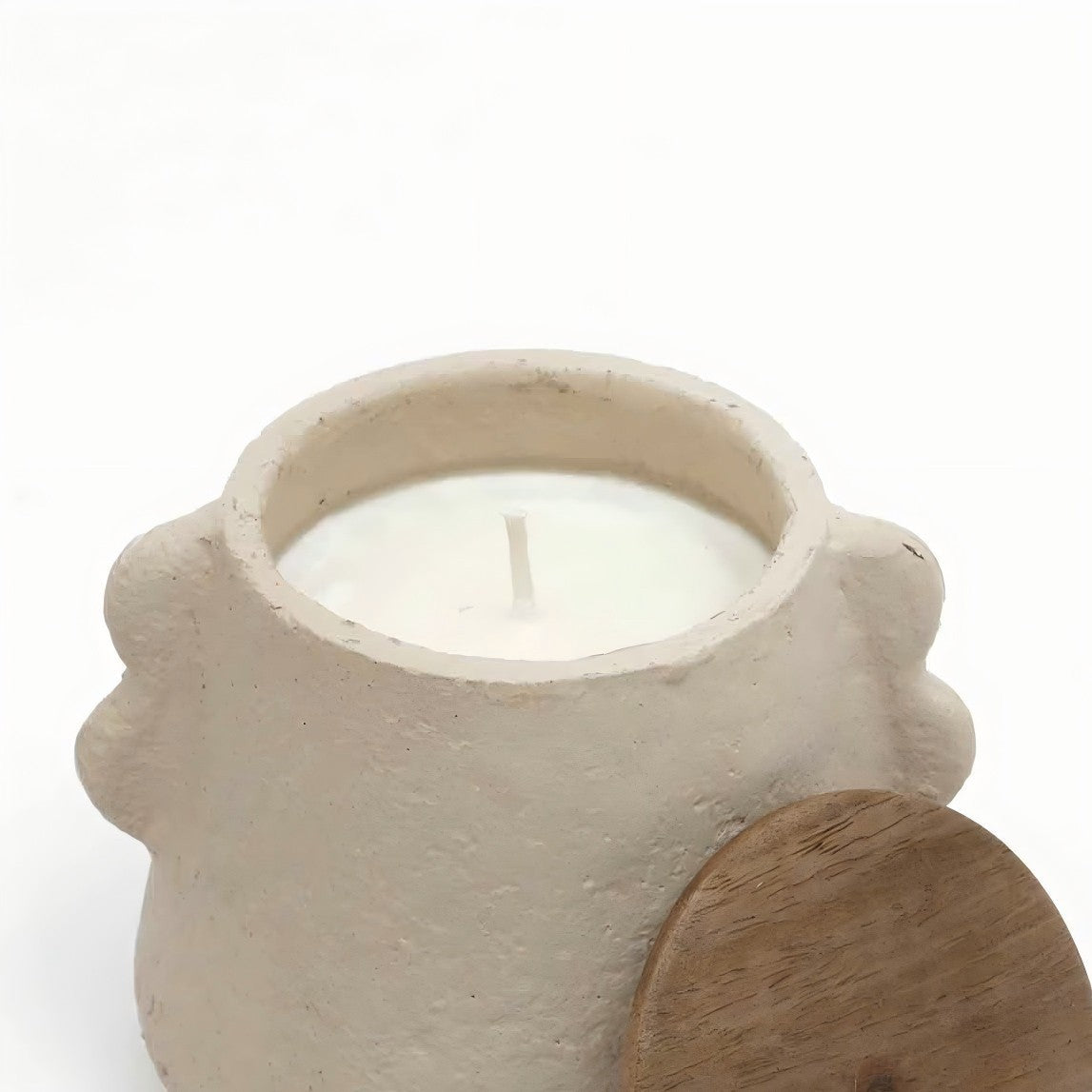 Jar Candle  Ecomix Wax Fill With Wooden Lid  Vanilla Lavender,  8oz