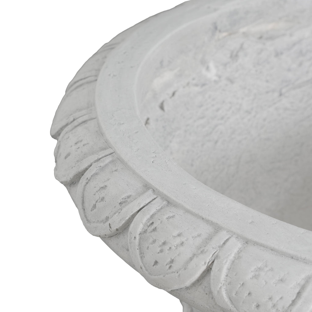 MGO Garden Urn, Light Grey, 23.75'' H