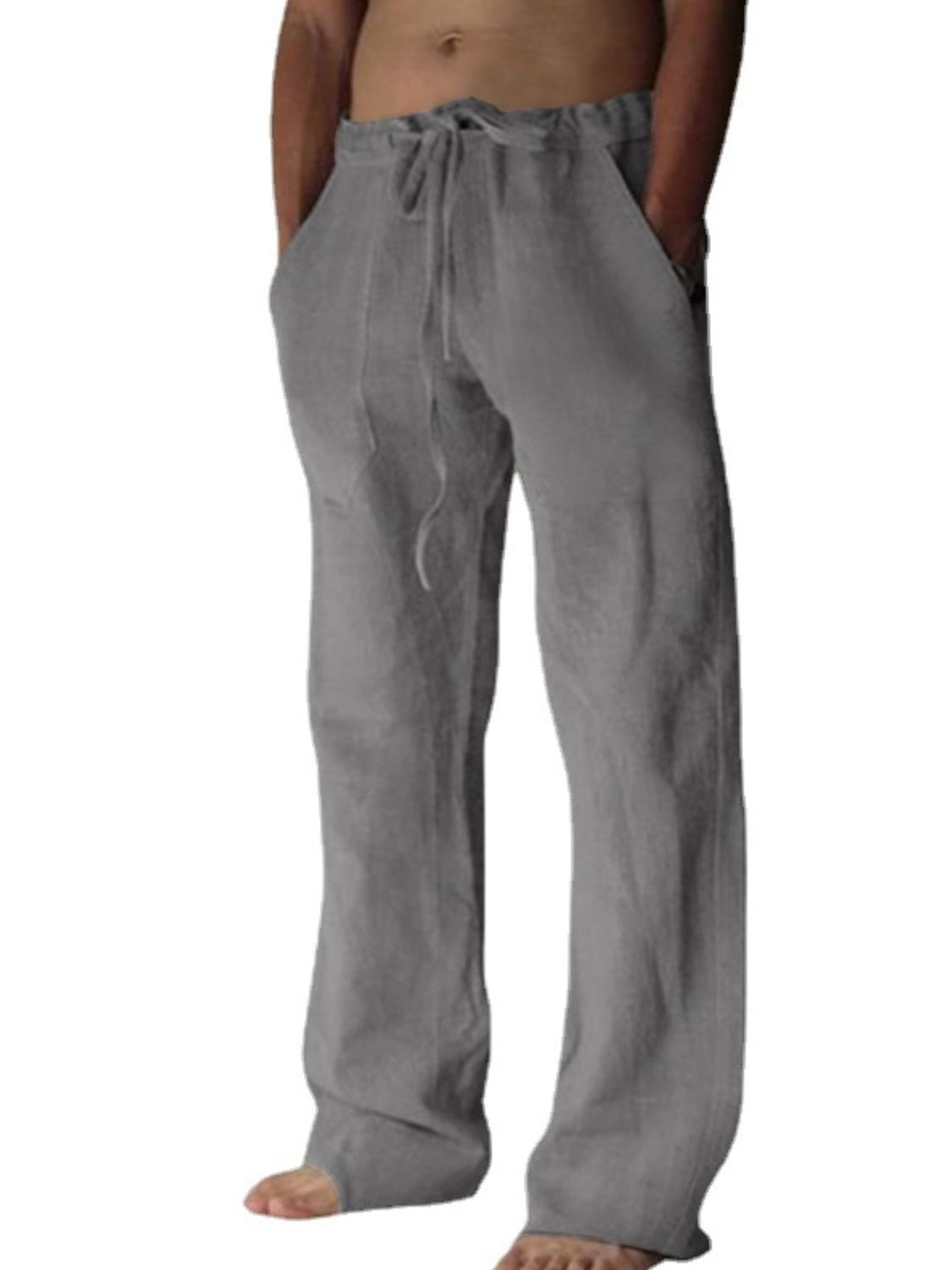 Drawstring Loose Fit Pants
