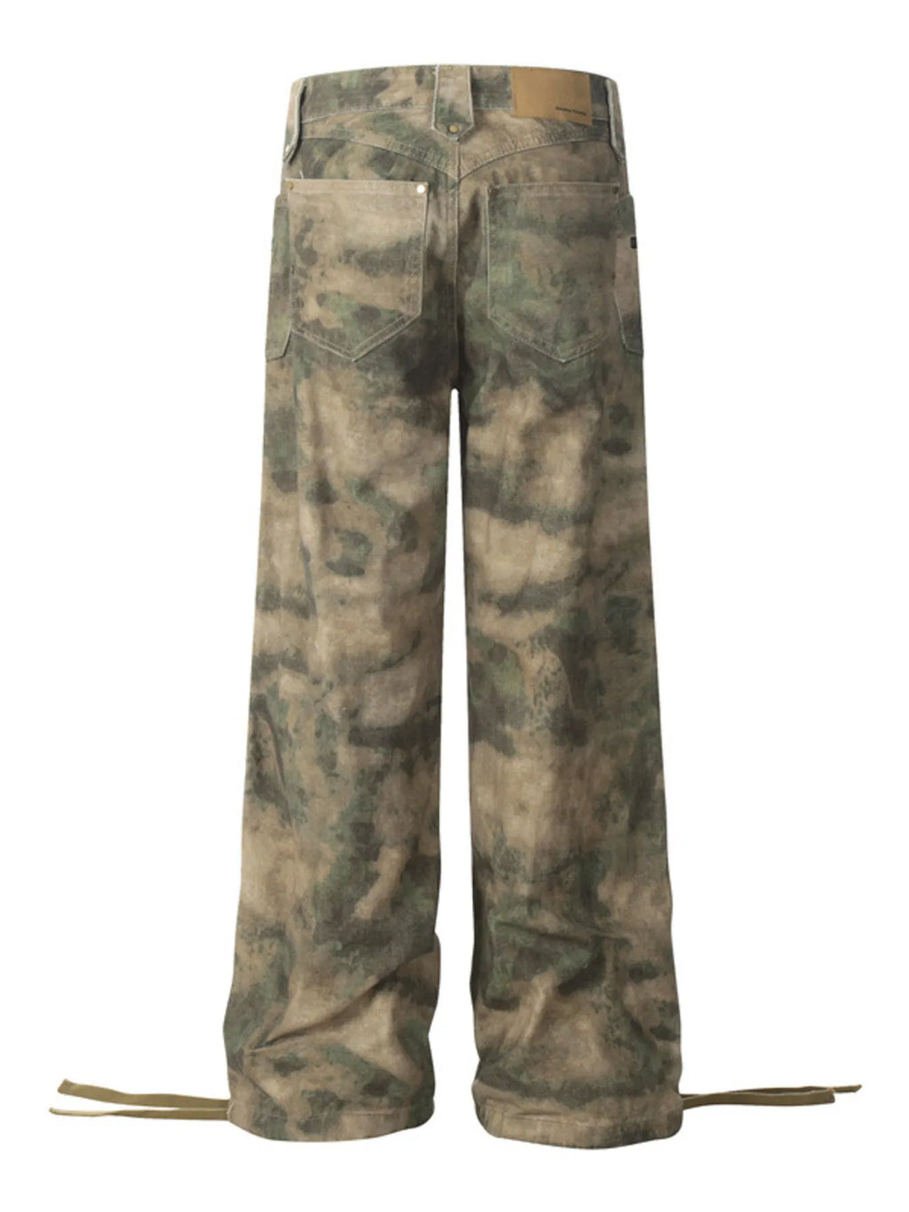 Camouflage Wide Leg Pants