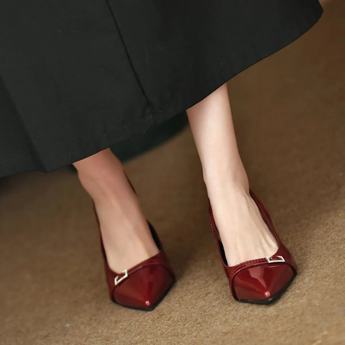 Pointed Toe Slingback Pumps