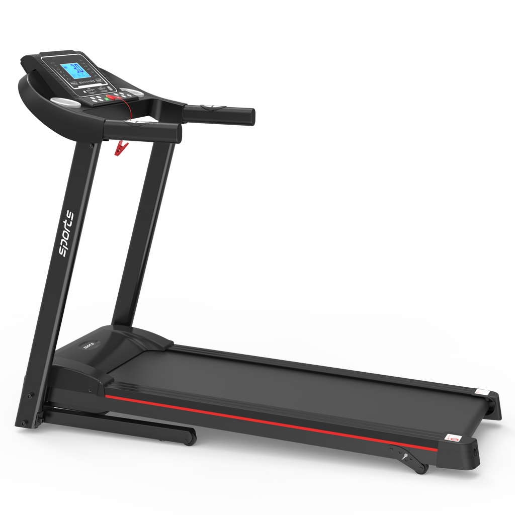 Fitshow App Home Foldable Treadmill with Incline, Folding Treadmill for Home Workout, Electric Walking Running Treadmill Machine 5' LCD Screen 250 LB Capacity Bluetooth Music