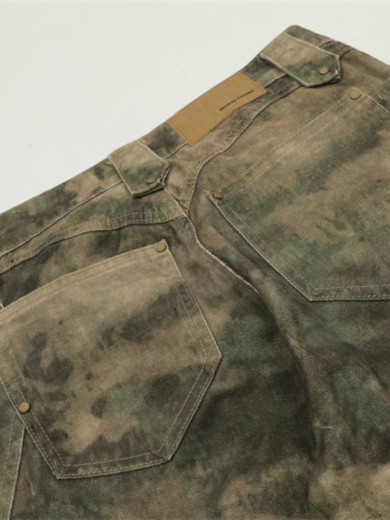 Camouflage Wide Leg Pants