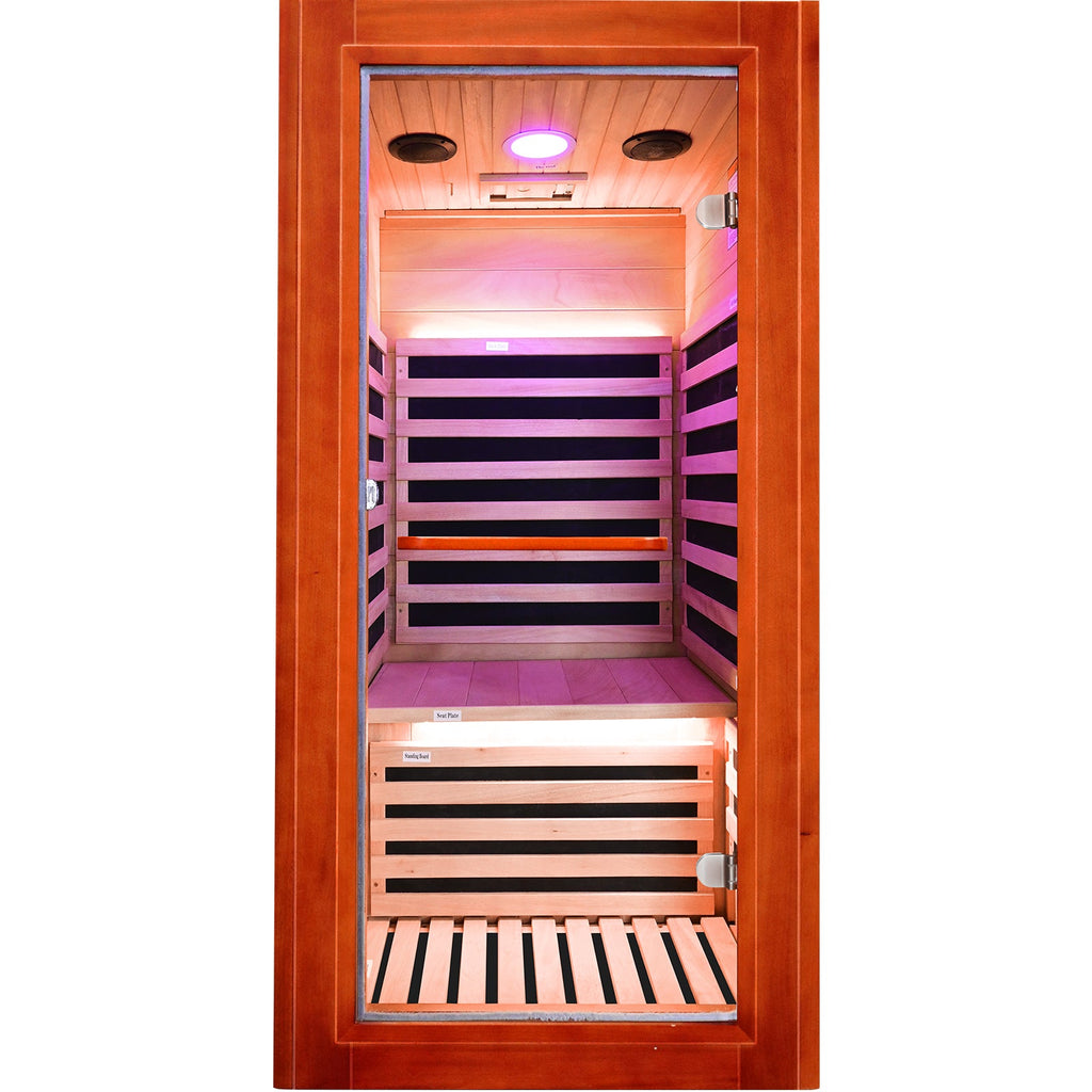 infrared sauna room single room