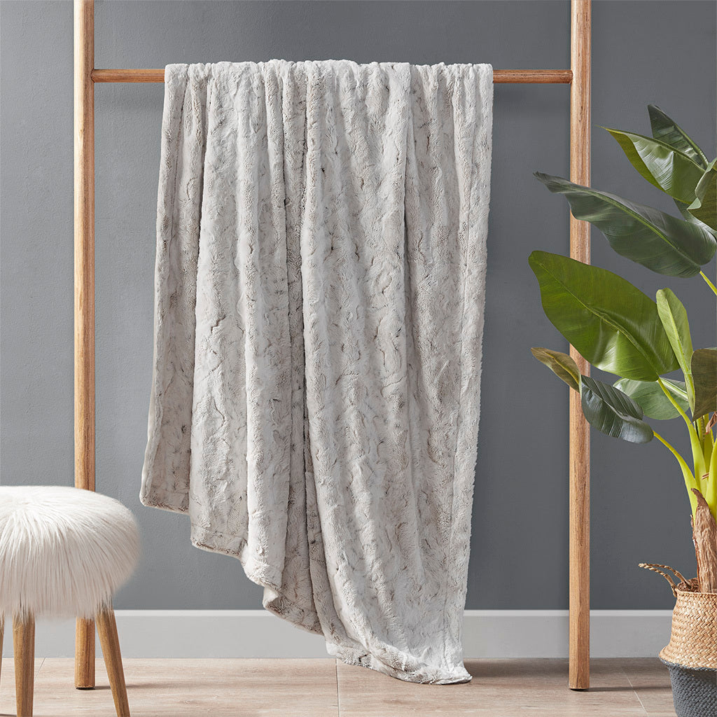 Oversized Faux Fur Throw