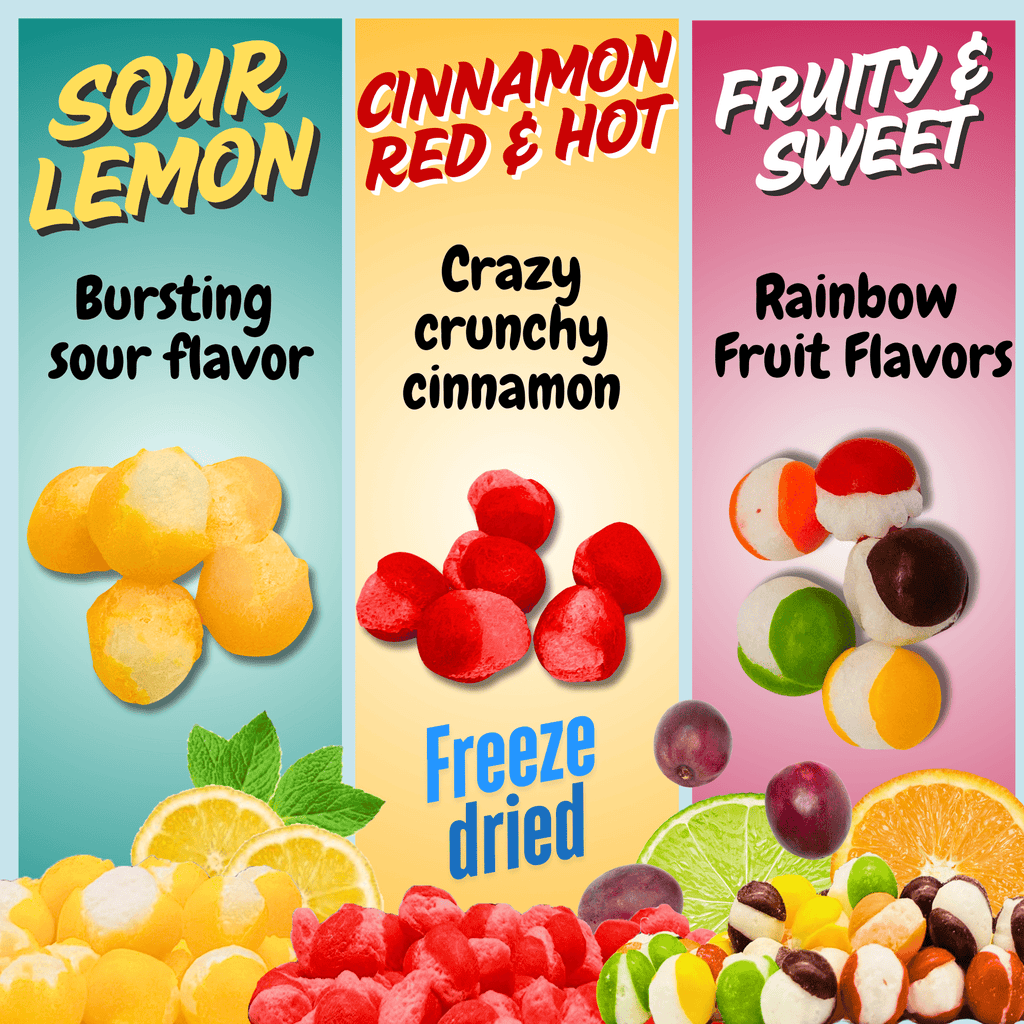 Freeze Dried Candy Trio Pack