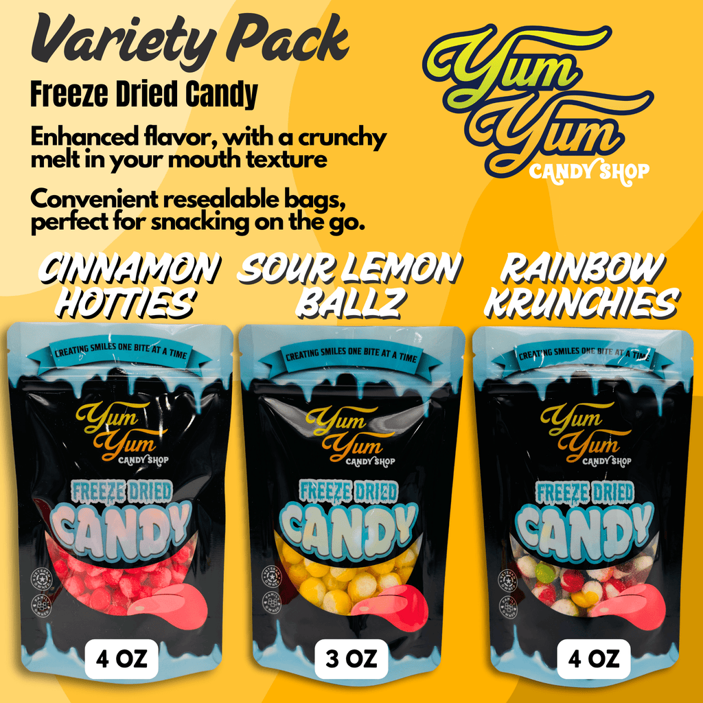Freeze Dried Candy Trio Pack