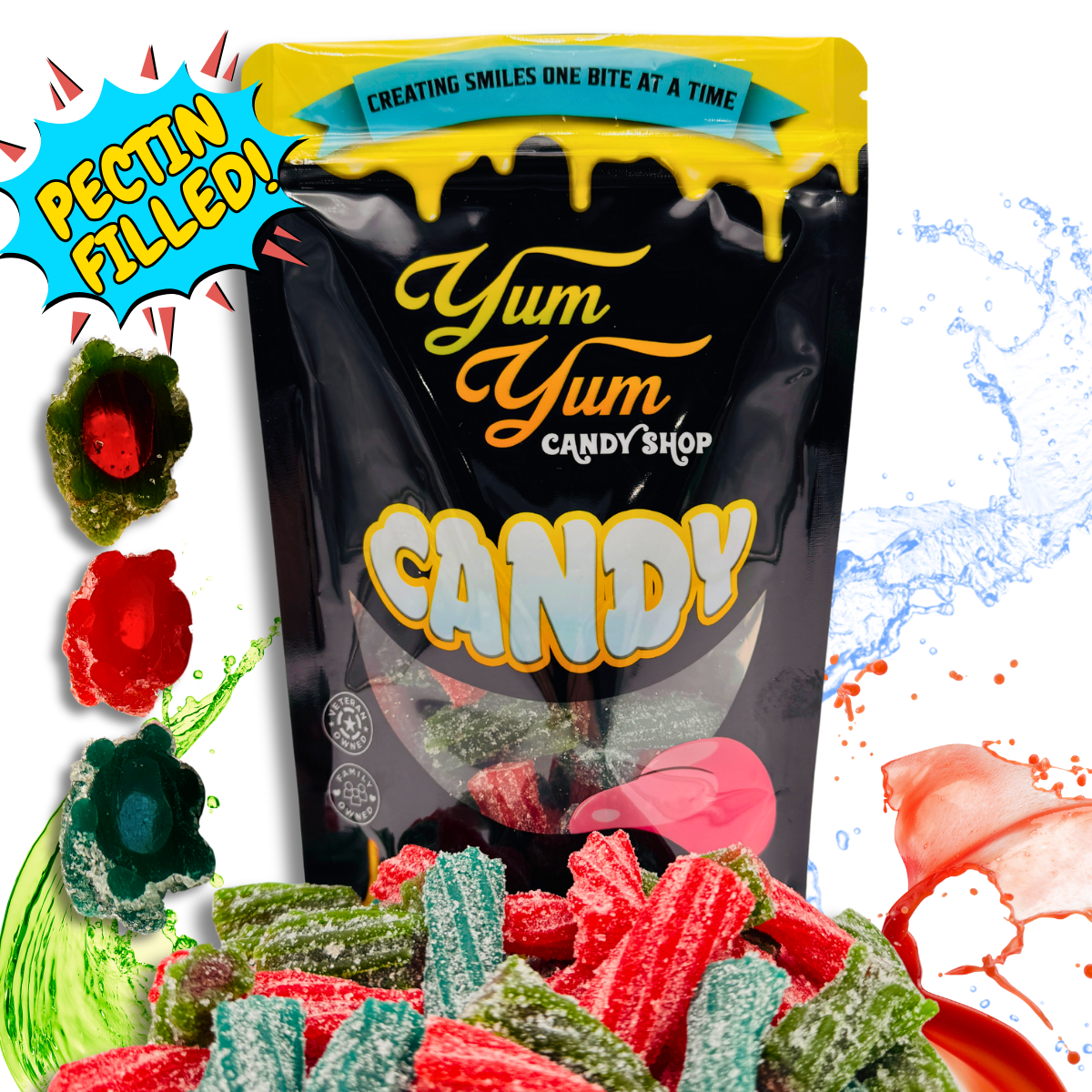 Fruit Filled Sour Licorice Twists