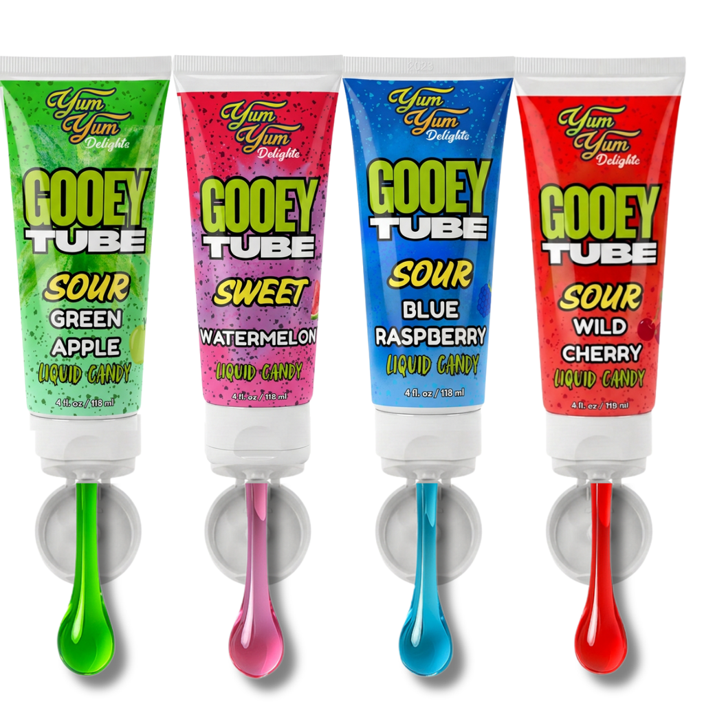Ooey Gooey Liquid Candy Tubes