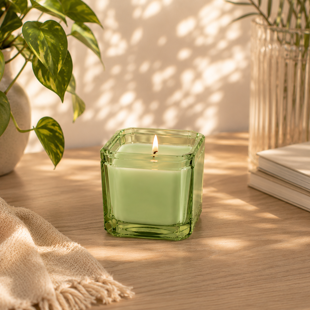 Summer Clover 8.5 oz Soy Jar Candle | Moon Water Apothecary