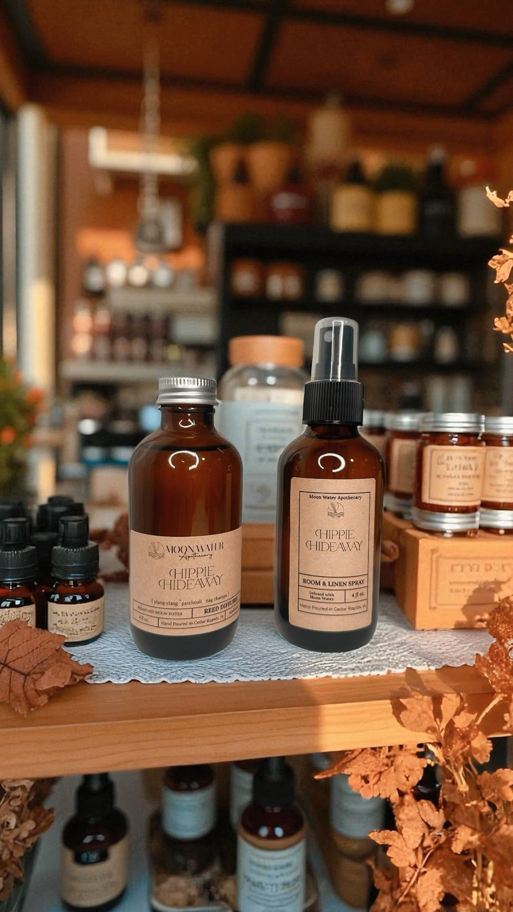 HIPPIE HIDEAWAY - ROOM SPRAY -- by Moon Water Apothecary!