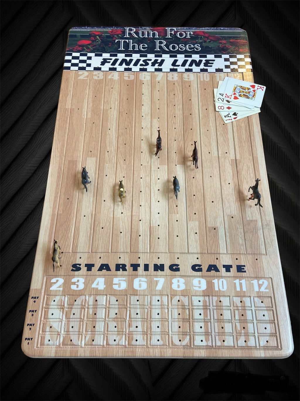 The Horse Race Game Plain or Custom Theme