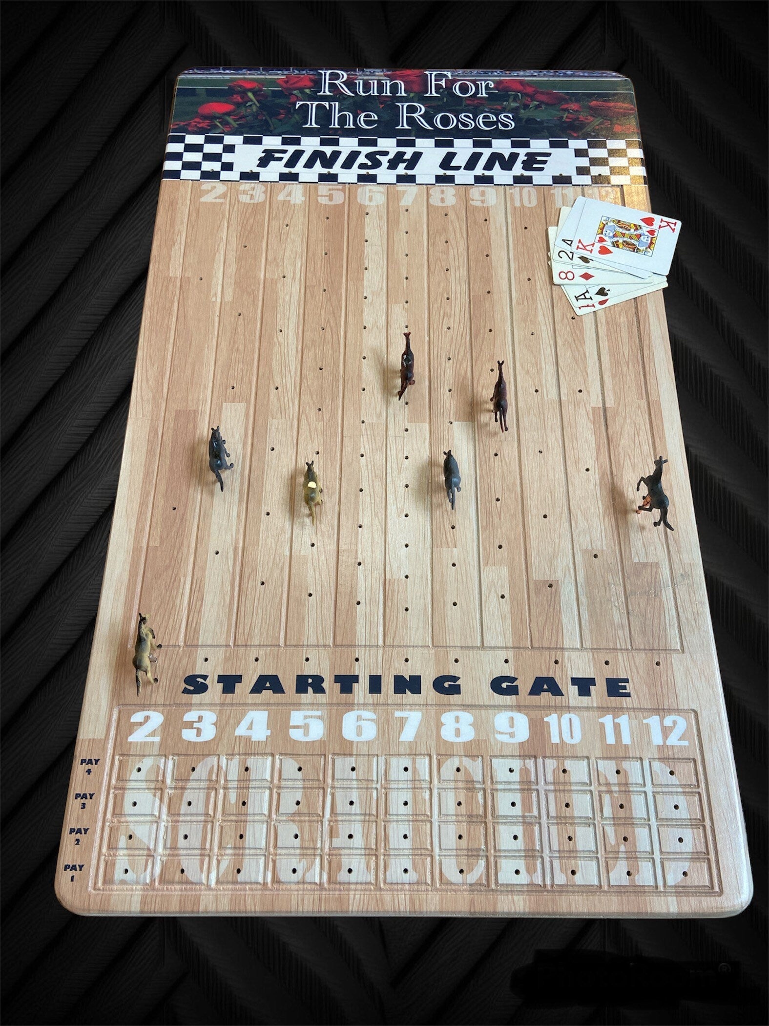 The Horse Race Game Plain or Custom Theme