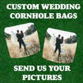Custom Cornhole Bags for Wedding/Engagement Portrait, Wedding Games