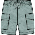 Miles The Label - Knit Shorts, Teal